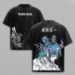 Jujutsu Kaisen Kashimo Hajime Graafiline T-s&auml;rk Meeste Naiste R&otilde;ivad L&uuml;hikeste Varrukatega Puuvillased T-s&auml;rgid Pestaud Tee Harajuku Meeste T-s&auml;rk S