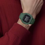 CASIO Retro seeria 50 meetrit veekindel Moodne ja mitmek&uuml;lgne Kvartsvaikrihm Meeste k&auml;ekell Must sihverplaat W218H-3B must