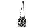 Vans Must Valge Ruuduline Pol&uuml;ester &Otilde;lakott, Crossbody Kott Tavaline Unisex VN000CKF1KP One Size