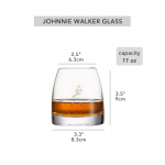 Johnnie Walker 10oz ViskiKlaasid Premium Rocks-klaasid &Scaron;oti viski, Bourboni, Muu alkoholi, Viina, Viski joomise klaasid 360ml