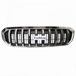 Uus Originaalkvaliteediga Esip&otilde;rkeraua Kroomitud Iluv&otilde;re, Radiaatorikatte Liist Suzuki SX4 S-cross 2017-2021 jaoks free send emblem