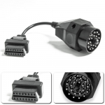20-pin OBD kaabel E36 E46 E38 E39 E53 jaoks, 20-pin isane kuni 16-pin OBD2 emane, auto diagnostika &uuml;henduskaabel, OBDII diagnostikaadapter must