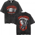 Vintage pestud Bad Omens Tour 2026 Merch T-s&auml;rk K&otilde;rge kvaliteediga Moodne &uuml;lem&otilde;&otilde;duline T-s&auml;rk Meeste Naiste Vabaaja L&uuml;hikeste varrukatega T-s&auml;rgid S mitmev&auml;rviline