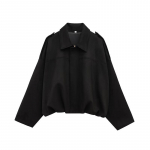 Suede Bomberjoped &Uuml;ler&otilde;ivad &Uuml;lem&otilde;&otilde;dulised Naiste T&auml;navar&otilde;ivad T&otilde;mblukuga Naiste Mantlid Tepitud Varsity Joped S must