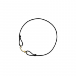 TIFFANY &CO T-seeria Naerun&auml;gu 18K Kuld Taaskasutatud Pol&uuml;ester K&auml;ev&otilde;ru Naistele Must 71394018-Black F must