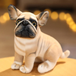 12 stiili uus koeranukk armas simulatsioonibulldog pl&uuml;&uuml;sist m&auml;nguasjad Chihuahua loom t&auml;idisega pehme padi padi j&otilde;ulukink 18cm