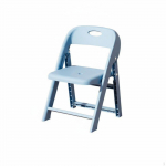 Kokkupandav du&scaron;itool Kokkupandav seljatoega tool Ruumis&auml;&auml;stlik vannitoatool eakatele inimestele, Moonlight Blue 25CM