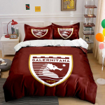 Salernitana logo voodipesukomplekt Voodipesu Tekikate komplekt Tekikate Padjap&uuml;&uuml;rid   (1 * Tekikott 2 * Padjap&uuml;&uuml;rid ilma tekikotita) 135x200cm white