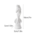 19cm/36cm Aphrodite skulptuur Kreeka jumalanna Venus kuju Laua-raamaturiiuli kaunistusesemed Kodu ruum Kontori dekoratsioon Aktsent valge