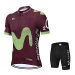 Uus Movistar Jalgrattas&auml;rk L&uuml;hikeste Varrukatega 2026 Meeskond Meeste Jalgratta P&uuml;ksid R&otilde;ivad Maillot Jalgrattakomplektid MTB R&otilde;ivad Ropa Ciclismo M
