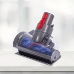 Dyson V7 V8 V10 V11 V15 tolmuimeja miniatuurne mootoriga sasipuntravastane harjapea, sobib diivani, voodi ja autopesa puhastamiseks