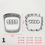Audi RS3 Automaatse Rooliratta Logo Ere Raamriba Galvaanitud Autologo Kleebis Audi A3 A4 B8 8P B9 8V A5 A6 C7 A7 Q3 Q5 Q7 jaoks