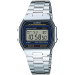 Casio k&auml;ekell Kollektsioon A164WA-1QJH meeste h&otilde;bedane black