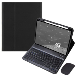 Kott klaviatuuri ja hiirega Honor Pad X8a jaoks, 11-tollise tahvelarvuti klaviatuurikate, pliiatsihoidikuga, Funda English gray