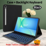 Kaitse&uuml;mbris Samsung Galaxy Tab S10 FE Plus 13.1 tolli jaoks, SM-X620/626B Samsung Tab S10 FE+ 13.1 jaoks, eemaldatava Bluetooth-klaviatuuri kattega S10FE Plus 13.1in&Russian blue