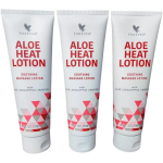 3 pakki Forever Living Aloe HEAT LOTION (3x4 untsi) Rahustav massaažilotion TASUTA TARNE