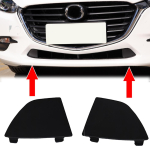 Auto esiosa alumise iluv&otilde;re kaitseraua katte kaunistuskork Mazda 3 2016 2017 2018 jaoks B63B-50-101 B63B-50-102 Auto esiosa plastikkate BANE50101 nagu n&auml;idatud v&auml;rv