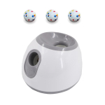 Nutikas koera tennispalli viskur ja maiuse dosaator: Interaktiivne, ajusid pingutav lemmiklooma treeninguvahend