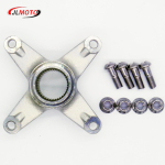Tagaratta telje puks hammasratta rummu poldid mutrid Yamaha ATV Quad Bike YFZ450 04~13 Raptor YFM Raptor 700 06~12 1S3-25386-00-00 jaoks Y25014 gray