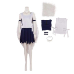 Printsess Mononoke Cosplay Kleit Pol&uuml;esterkangast Anime Konventsiooni Kost&uuml;&uuml;mideks S blue