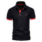 Suvine l&uuml;hikeste varrukatega T-s&auml;rk Meeste Polo Business Casual Polo S&auml;rk Meeste Slim Fashion Meeste Polo Puuvillane Kvaliteetne T-s&auml;rk Lihtne Outdoor XL