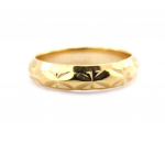 Alliance Plaqu&eacute; Or 'Lien d'Amour' 52 kuld