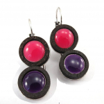 NOA [K0213] - Dormeuses Cr&eacute;ateur 'Bora Bora' rose violet Heleroosa