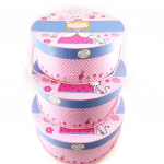 Les Tr&eacute;sors De Lily [J4385] &ndash; 3 m&uuml;tsikarbi komplekt  Little Princess  roosa sinine Heleroosa