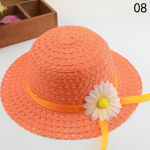 T&uuml;drukute kaunistused Laste p&auml;ikesek&uuml;bar k&auml;ekott Suvine laste printsessi &uuml;likonna komplekt Moodne lillekujundus 8_Hat