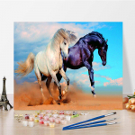 DIY v&auml;rvid numbrite j&auml;rgi &otilde;limaali komplekt L&otilde;uend DIY &otilde;limaal numbrite j&auml;rgi Seinakunsti kaunistused kodukinki kunstiks ja hobideks 40x50cm no frame