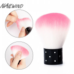 Nailwind 1PC k&uuml;&uuml;nehari T&ouml;&ouml;riistad Viil Nail Art Care Manik&uuml;&uuml;r Pedik&uuml;&uuml;r Pehme Eemalda tolmu V&auml;ikese nurga puhastusvahend Akr&uuml;&uuml;l- ja UV-puudri eemaldaja pintsel