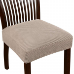 Stretch Jacquard tooli istmekatted Tooli katted katted Eemaldatavad pestavad tooli istmepadja katted s&ouml;&ouml;gituppa khaki