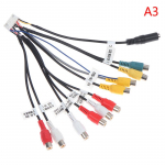 Androidi raadio autotarvikud Rca v&auml;ljundjuhtme lisamikrofoni adapter