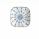 Lauan&otilde;ud kauss taldrik Underglasuur keraamiline kauss majapidamise loominguline riisikauss supikauss nuudli kauss kandiline taldrik 7