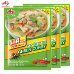 Ajinomoto RosDee men&uuml;&uuml;, Tai roheline karri, T&auml;imaitseline &uuml;hes, 55 g 1 tk / 3 tk / 10 tk - Tai 55 g x 3 pcs