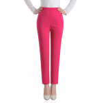 Keskealiste ja eakate naiste p&uuml;ksid suvised &otilde;hukesed k&otilde;rge v&ouml;&ouml;kohaga vabad vabaaja venivad naiste p&uuml;ksid XL p&auml;rsia roosi v&auml;rv