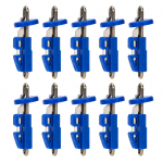 10 tk merep&uuml;&uuml;gi s&ouml;&ouml;daklambrid kalastuskonksu kiirkinnitusega klambrid 10pcs
