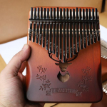 P&ouml;idlaharf, Kalimba, 21-tooniline banjo, naisinstrument algajale, Kalimba, Finger Mu klaver