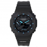 Casio G-Shock Neon Accent Analog Digital Quartz GA-2100-1A2 GA2100-1A2 200M Meestekell must