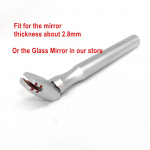 Adjustable Dental Photography Mirror Holder Photographic 2 sided Rhodium Glass Mirrors Dentistry Odontologia Orthodontic Oral Care dentist Tools 1 pc Mirror holder