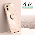 Redmi A1 &uuml;mbrisele Glitter Bling Plating Ring Holder telefoni&uuml;mbrised Xiaomi Redmi A1 A 1 redmiA1 6,52-tollise p&otilde;rutuskindla pehme silikoonist tagakaane jaoks Xiaomi Redmi A1 roosa