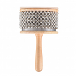 Puidust Cabasa l&ouml;&ouml;kpillide muusikariistade metallist helmestega kett ja silindriline pop-k&auml;siv&auml;ristaja