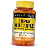 Complex Super Multivitamiinid ja mineraalid, Super Multiple, Mason Natural 100 tab (36529063) 100tab