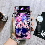 Rezero Ram Rem Anime telefoni&uuml;mbris Samsung Galaxy S20 Fe S10 Plus S21 S22 S23 Ultra S10e S9 S8 S7 Edge Fundas Coque Coque jaoks Galaxy S10 Lite 2020
