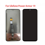 LCD-ekraan Ulefone Power Armor 19 LCD-ekraaniga puuteekraaniga digiteerija t&auml;ieliku koostu asendusosa must