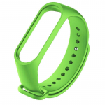 Pehmest silikoonist k&auml;epaela rihma asendus Xiaomi Mi Bandi jaoks 8 7 6 5 4 3 Kellarihma rihma nutikas k&auml;ev&otilde;ru asendustarvikud For Mi Band 3/4/NFC rohuroheline v&auml;rv