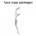 Roostevabast terasest hambaorkide komplekt Hambaniit Korduvkasutatavad hambaorkid Kaasaskantav hambaork hambaniit hambapuhastaja suupuhastus WBL 1pcs opp