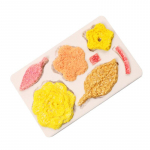 Mini lillevormi lehtvorm Fondant-vormid silikoonvormid Sugarcrafti koogi kaunistamiseks