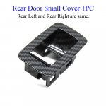 LHD RHD s&uuml;sinikkiust ukse peaakna t&otilde;stel&uuml;liti nupu paneeli katte trimmi vahetus BMW 1 3 seeria F20 F30 F31 F34 jaoks Rear Door 1PC