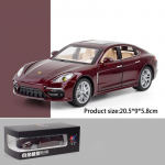 1/24 Scale Panamera Porsche mudelauto m&auml;nguasi, tsingisulamist tagasit&otilde;mmatav m&auml;nguauto heli ja valgusega lastele poisile t&uuml;drukule kingitus 1/24-20.5x9x5.8cm